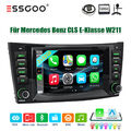 Für Mercedes Benz E-Klasse W219 CarPlay Autoradio GPS Nav WIFI BT Android 13 32G