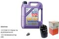 MAHLE Ölfilter 5 L LIQUI MOLY 5W-40 High Tech für Audi A3 1.8 TFSI 2.0 Q3