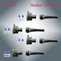 4X Fuel Injektor-Stecker Einspritzdüse Einspritz ventil Für Bosch EV1(037906240)