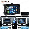 1+32G 7zoll Android 13 Autoradio GPS Navi Für VW GOLF 5 6 Passat Touran DE