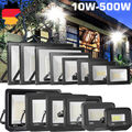 LED Fluter 10W 20W 30W 50W 70W 100W 200W 300W 500W Außen Strahler Scheinwerfer