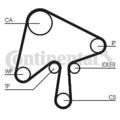 CONTINENTAL CTAM CT1136WP1 Wasserpumpe + Zahnriemensatz für MAZDA