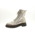 Gabor Stiefelette Boots Stiefel Leder Beige Damen Schuhe Gr. 41