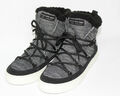 Skechers Damen Side Street Warm Wrappers Boots Sneakers Schnürschuh Gr. 35 36 37