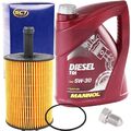 5 LITER 5W-30 MANNOL DIESEL TDI VW 502.00 505.00 + SCT ÖLFILTER MOTORÖLFILTER