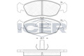 Icer 181121 Bremsklötze Bremsklotz System Ate - Teves für Citroen 1997-05