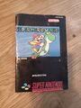 Spielanleitung Super Nintendo Super Mario World PAL Version guter Zustand 
