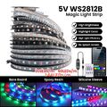 5V WS2812B 5050 RGB LED Streifen Strip USB Individuell Adressierbar APP Remote