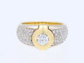 Brillant Verlobung Ring 750 Gold mit 1,05 Karat Brillanten 10,12 Gramm
