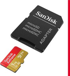 SanDisk Extreme Micro SD Speicherkarte Pro 1TB - Massiver SpeicherNEUERSCHEINUNG 190Mb/s - UK autorisierter SanDisk Wiederverkäufer