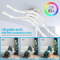 LED Deckenlampe Dimmbar Deckenleuchte Wohnzimmer Schlafzimmer Kristall Lampe DHL