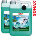 2x SONAX Scheibenreiniger Ocean Fresh gebrauchsfertig Scheiben Wischwasser 5L