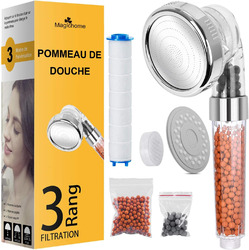 Duschkopf, Magichome Ionic Handbrause Wassersparend Duschkopf Mit Druckerhöhung 