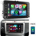 Carplay Für VW GOLF 5 Plus Touran Caddy T5 Android 13 7" Autoradio Navi RDS 32G