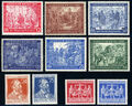 Alliierte Besetzung 1947/48 MiNr. 941-942 und 963-970 tadellos postfrisch