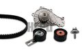 Hepu Wasserpumpe + Zahnriemensatz Pk08031 für Fiat Ford Peugeot Citroen 2005->