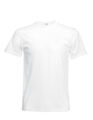 Fruit of the Loom T -Shirt Original T Herren 10er White/Brick Red S-XXL F110 (V)