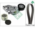 Keilrippenriemensatz INA 529046520 für VW Golf IV Bora Seat