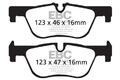 EBC Brakes DP22132 Bremsbeläge Satz Bremsklötze Hinten für BMW 3 Touring (F31)