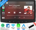 DAB+ 10" Android 13 Autoradio 2 DIN GPS Navi WIFI 4G LTE HDMI Drehbar Bildschirm