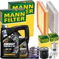 MANN INSPEKTIONSPAKET+5L MANNOL 5W-30 MOTORÖL passend für OPEL MERIVA A 1.6+1.8