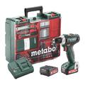 Metabo Akku Bohrschrauber BS 12 Set PowerMaxx Mobile Werkstatt inkl 2x2.0Ah Akku