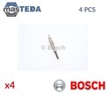 0 250 202 022 GLÜHKERZE GLÜHKERZEN BOSCH 4PCS FÜR AUDI A4,A6,100,A3,80,C4,B5