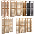 Shoji Paravent Raumteiler Holz Spalier Trennwand Sichtschutz Spanische Wand