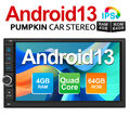 Pumpkin 7"Android 13 Autoradio 2 DIN GPS Navi USB DAB 4GB 64GB Carplay Bluetooth