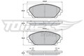 TOMEX Brakes Bremsbelagsatz, Scheibenbremse TX 17-23 für MAZDA