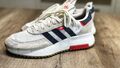 Adidas Originals Retropy F2 43 1/3 US 9,5 UK 9 Cloud White Dark Blue Red