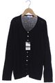 Peter Hahn Strickjacke Damen Cardigan Jacke Gr. EU 46 Baumwolle Schwarz #on0goyb