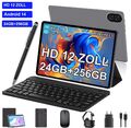 2024 New Pad Tab 12 Zoll Android14 24GB+256GB 8000mAh Tablets Pad PC Bluetooth