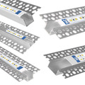 LED Aluminium Profil Trockenbau Unterputz Leiste Rigips 2M Lang LED-Streifen