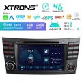 XTRONS 7" Android 13 Autoradio 8Kern 4G GPS Navi DVD für Mercedes-Benz W211 W219