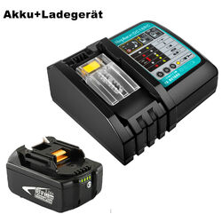 5.0AH 18V Li-Ion Akku & DC18RC Ladegerät für Makita BL1830 BL1860B BL1850 BL1840