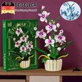 Ideas Orchidee Ewige Blume Block Set 2Farben mit Blumen DIY Dekoratives Geschenk