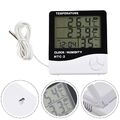 Mini Wetterstation Thermometer Hygrometer Zeit Luftfeuchtigkeit Temperaturmesser