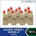 Castrol Power 1 Racing 4T 10W-40 10x1 Liter = 10 Liter