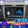 8Kern Für Toyota Avensis T27 2009-15 Autoradio Android13 Carplay GPS Nav DSP Kam