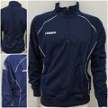 Kappa Herren Sweatshirt 10 x Zipper Training Pullover Fußball dunkelblau L / XL