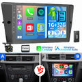 DAB+ 1+32G Für BMW 3er E90 E91 E92 E93 KAM 9'' Carplay Autoradio Android 13 Navi