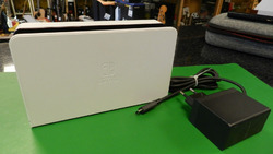 Original Nintendo Switch OLED Docking Station TV Dock + Ladekabel - Weiß /Weiss