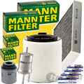 MANN FILTER INSPEKTIONSPAKET passend für AUDI A1 VW POLO 6R SKODA FABIA 2 IBIZA