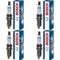 4x BOSCH Zündkerze Zündkerzen für VW Golf VII 5G1 BQ1 BE1 BE2 2.0 GTI Polo AW1