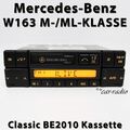 Original Mercedes W163 Radio Classic BE2010 Becker Kassettenradio M ML Klasse CC