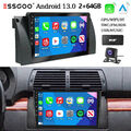 Für BMW 5er E39 X5 E53 7er E38 Autoradio DAB+ 2+64G Carplay Android 13 GPS WIFI