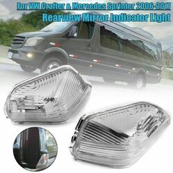 L+R AUSSENSPIEGEL BLINKER SPIEGELBLINKER FÜR MERCEDES SPRINTER W906&CRAFTER TOP