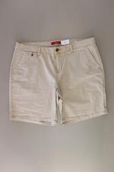 ⭐ s.Oliver Chino Shorts Shorts für Damen Gr. 44, XL creme aus Baumwolle ⭐