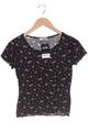 Comma T-Shirt Damen Shirt Kurzärmliges Oberteil Gr. EU 36 Schwarz #eplwldr